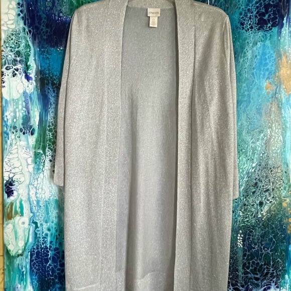 Chico’s Holiday Jacket Size XS/4 - Picture 4 of 5